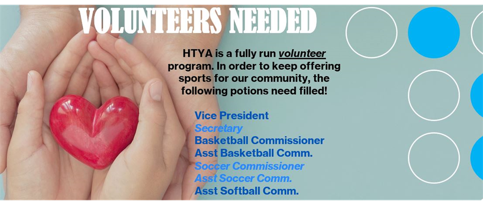 Step up and Volunteer!