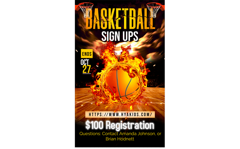 Basketball Sign ups Open! 