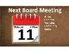Upcoming Board Meetings